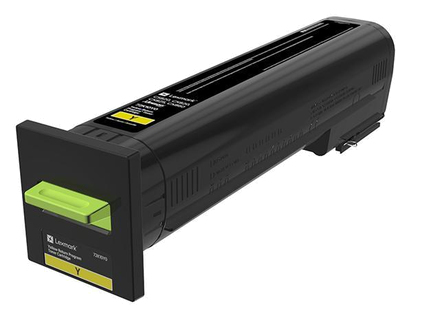 Image of Lexmark 72K20Y0 Toner-kit yellow return program, 8K pages ISO/IEC...