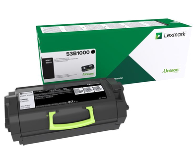 Image of Lexmark 53B2000 Toner-kit return program, 11K pages ISO/IEC 19752...
