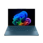Lenovo Yoga Slim 9 14ILL10 Copilot+ PC Intel Core Ultra 7 258V Laptop 35.6 cm (14") Touchscreen WQUXGA 32 GB LPDDR5x-SDRAM 1 TB SSD Wi-Fi 7 (802.11be) Windows 11 Home German Teal