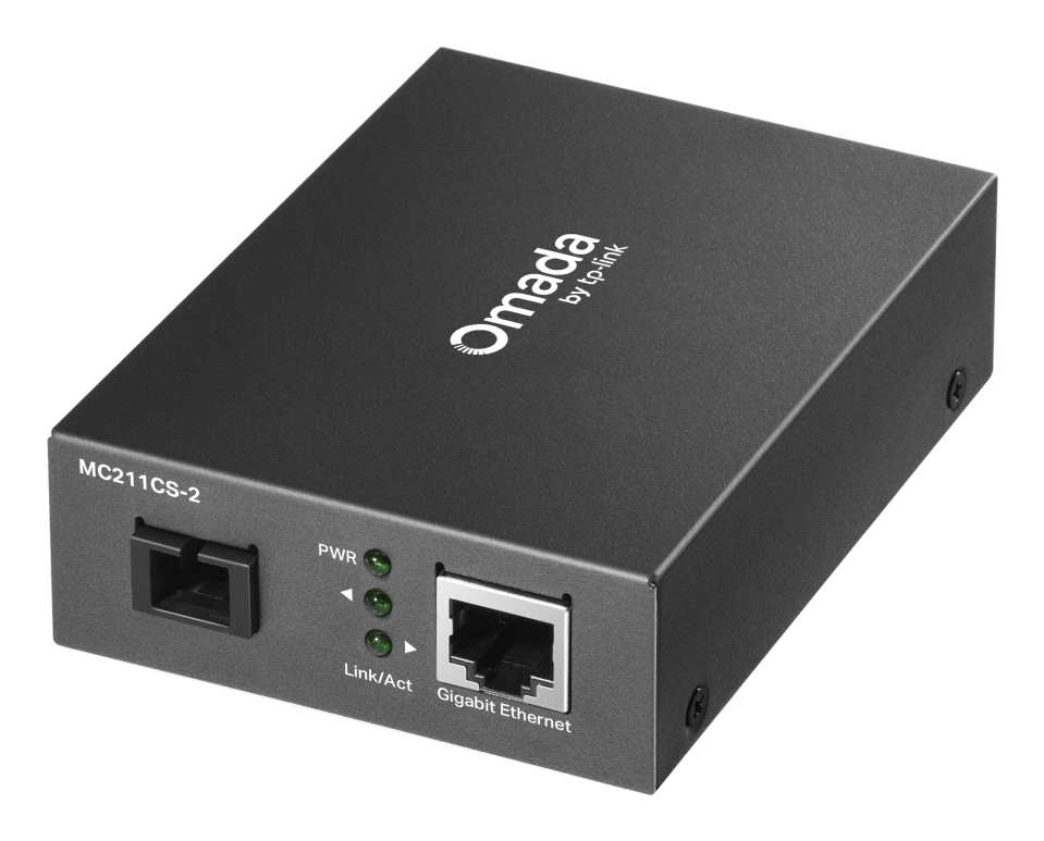 TP-Link Omada MC211CS-2 network media converter 1000 Mbit/s