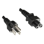 Microconnect PE010818JAPAN power cable Black 1.8 m Power plug type B C5 coupler
