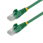 StarTech.com Cat5e Ethernet patchkabel med hakfria RJ45-kontakter - 5 m, Grön