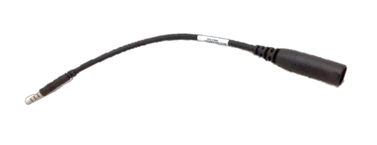 Image of Zebra CBL-TC51-HDST25-01 audio cable 2.5mm 3.5mm Black