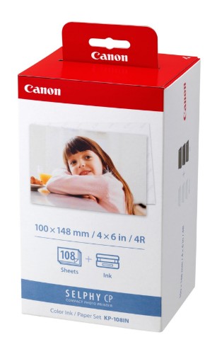 Canon 3115B001/KP-108IN Photo cartridge + Paper 10x15 cm, 3x36 pages Pack=3 for Canon CP 100/1000/820/900