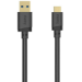 Hama USB Cable, USB-A Plug – USB-C Plug, USB 3.2 Gen 1, 5 Gbit/s, 0.75 m