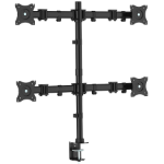 Kantek MA240 monitor mount / stand 27" Desk Black