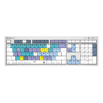 Logickeyboard LKB-RESC-CWMU-UK keyboard Office USB QWERTY English Silver