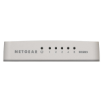 Netgear GS205 Unmanaged Gigabit Ethernet (10/100/1000) White