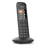 Gigaset C570HX Analoge-/DECT-telefoon Nummerherkenning Zwart