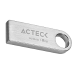 ACTECK Memoria USB Nomad Metal MUF-8000 ACTECK  Memoria USB 8GB - 2.0, Velocidad de Lectura 25 MB/s, Velocidad de Escritura 5MB/s