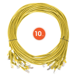 Intellinet 744522 networking cable Yellow 11.8" (0.3 m) Cat6 U/UTP (UTP)