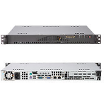 Supermicro SC512L-200B Rack Black 200 W