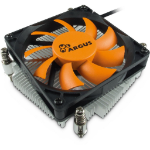 Dynatron Argus T-200 Processor Cooler 8 cm Black, Orange