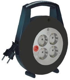 Image of Brennenstuhl Vario Line Black, Grey 4 AC outlet(s) 5 m