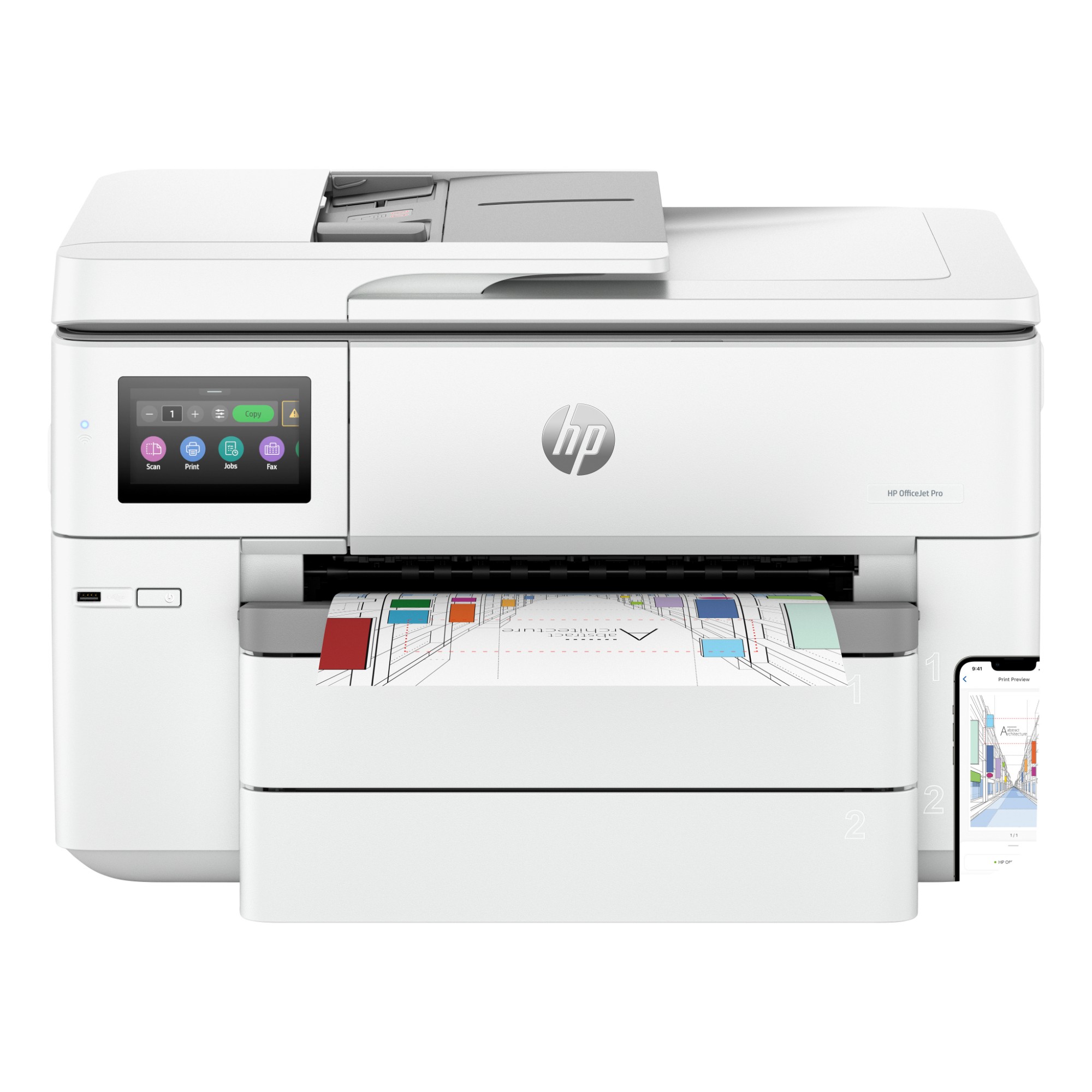 HP OfficeJet Pro 9730e Wireless All-in-One Color Printer. Instant Ink;