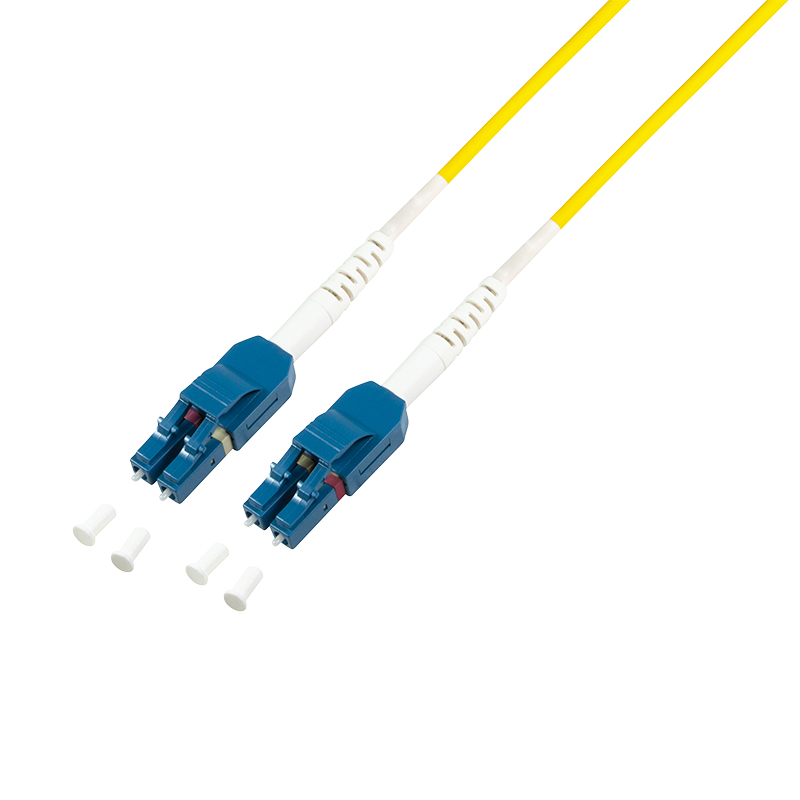 Image of LogiLink FP0UB01 fibre optic cable 1 m LC OS2 Yellow