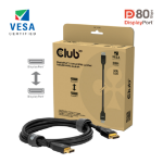 CLUB3D CAC-1094 DisplayPort cable 78.7" (2 m) Black