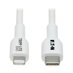 Tripp Lite M102AB-01M-WH Lightning-kabel 1 m Wit