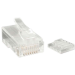 StarTech.com CRJ45C6STR50 wire connector RJ-45 Transparent
