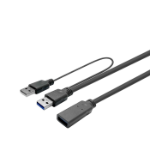 Vivolink PROUSB3AAF3C USB cable 3 m USB 3.2 Gen 1 (3.1 Gen 1) USB A Black