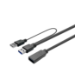 Vivolink PROUSB3AAF7C USB cable USB 3.2 Gen 1 (3.1 Gen 1) 7 m USB A Black