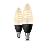 Philips Candle - E14 smart bulb - (2-pack)