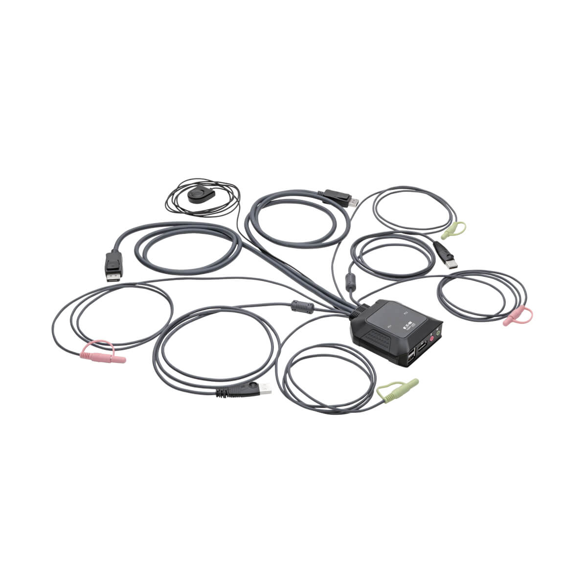 Tripp Lite B032-DPUA2 2-Port DisplayPort 1.1/USB KVM Switch with Audio