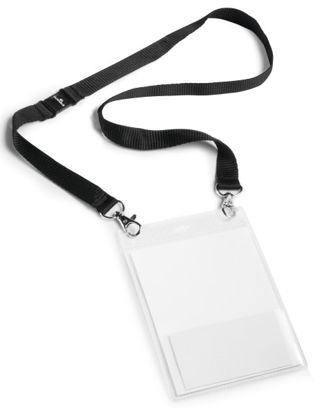 Image of Durable 852501 identity badge/badge holder Textile 10 pc(s)