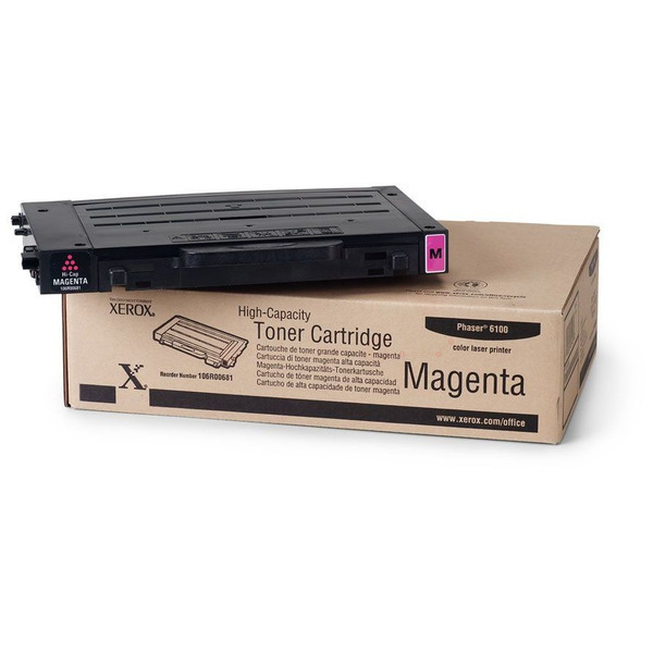 Xerox 106R00681 Toner Magenta High-capacity. 5K Pages/5% For Xerox Pha