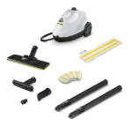Kärcher SC 2 EasyFix Cilinder-stoomreiniger 1 l 1500 W Zwart, Wit
