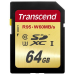 Transcend TS64GSDU3 memory card 64 GB SDXC NAND Class 10