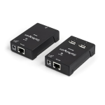 StarTech.com Extendeur USB 2.0 sur Cat5 / Cat6 à 4 ports - Prolongateur USB sur Ethernet RJ45 jusqu'à 50 m