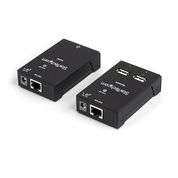 StarTech.com 4-Port USB 2.0-Over-Cat5-or-Cat6 Extender - 165ft (50m)