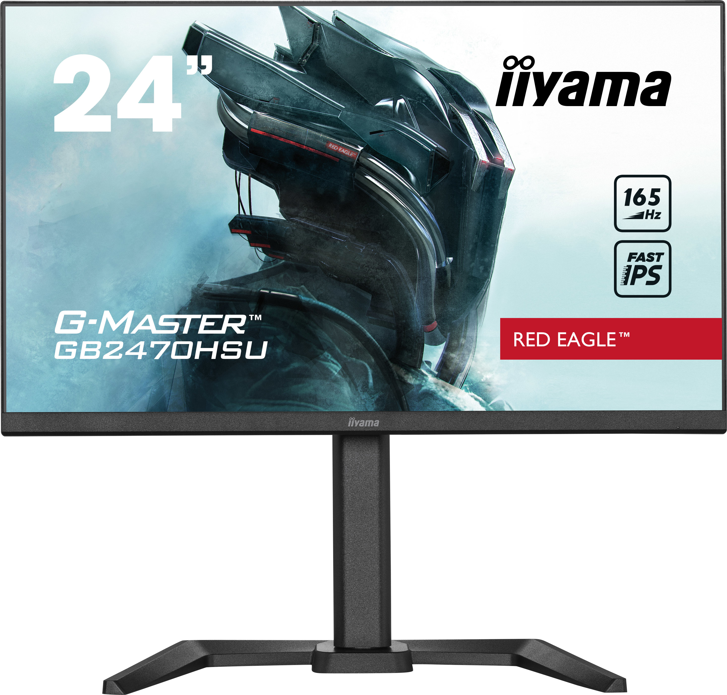 Image of iiyama G-MASTER GB2470HSU-B5 LED display 61 cm (24") 1920 x 1080...