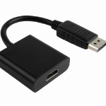 4XEM 4XDPHDMI video cable adapter 7.87" (0.2 m) DisplayPort HDMI Type A (Standard) Black