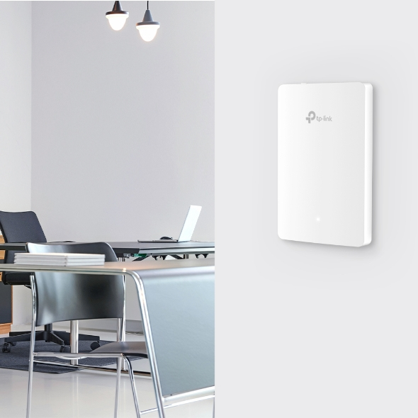 TPLink Omada AX3000 Wall Plate WiFi 6 Access Point