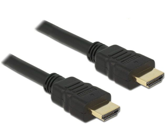 84753 DELOCK HDMI mit Ethernetkabel - HDMI (M) bis HDMI (M)