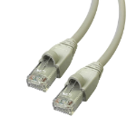 Videk Cat6 Booted UTP LSZH RJ45 to RJ45 Patch Cable Beige 50Mtr