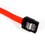 Sharkoon SATA 2 Cable with latch, 50 cm SATA cable 0.5 m Red