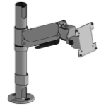Ergonomic Solutions VESA 75/100 Pole Mount,