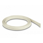 DeLOCK Braided Sleeve made of nomex fibers 2 m x 15 mm white
