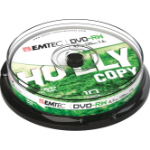 Emtec ECOVRW47104CB blank DVD 4.7 GB DVD-RW 10 pc(s)