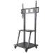 Manhattan TV & Monitor Mount, Trolley Stand, 1 screen, Screen Sizes: 37-100", Black, VESA 200x200 to 800x600mm, Max 150kg, LFD, Lifetime Warranty