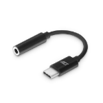 ACT AC7380 audio cable 0.11 m 3.5mm USB Type-C Black