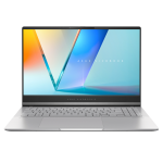 ASUS Vivobook S 15 OLED M5506WA-MA042W AMD Ryzen AI 9 365 Laptop 39.6 cm (15.6") 3K 32 GB LPDDR5x-SDRAM 1 TB SSD Wi-Fi 6E (802.11ax) Windows 11 Home Silver