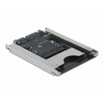 DeLOCK 91753 geheugenkaartlezer SATA Intern Grijs