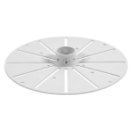 B-Tech SYSTEM V - Large Dome Security Camera Mount for Ø38mm Poles