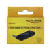 DeLOCK 65493 cambiador de género para cable 8pin, 3.5mm 30p Negro