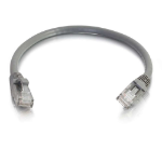 C2G 6" Cat6a networking cable Gray 5.91" (0.15 m) U/UTP (UTP)