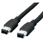 Equip 128070 firewire-kabel 1,8 m 4-p Zwart